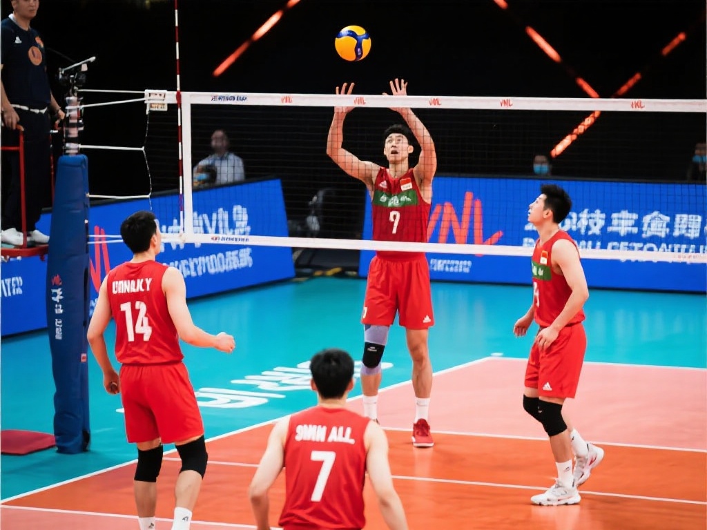 中国男排在世联赛首胜献礼主教练生日庆祝