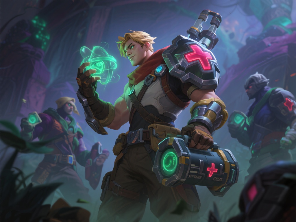 聊聊本命英雄核心装备,猜猜是谁吧! 不容忽视的是辅助英雄,他们的存在通常为了